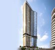 View of Luxury High End Multi-residential Housing Tower